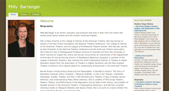 Desktop Screenshot of millybarranger.com